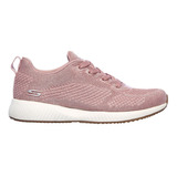 Tenis Skechers Bobs Sport Squad Glitz Maker Rosa 117006