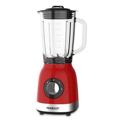 Licuadora Peabody PE-LN810R Roja 2 Velocidades Jarra de Vidrio 1.75 Litros | Mismo precio en cuotas