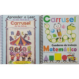 Set De 2 Libros. Carrusel De Letras Y Carrusel Matemático 1