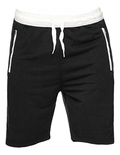 Short Deportivo Hombre, Bolsillos Cierre, Pantalón Corto