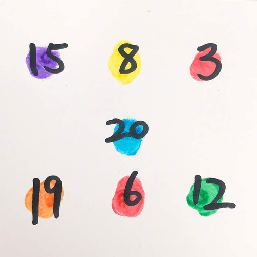 Yuanhe Bingo Dauber Sets 6 Pack En Colores Mixto