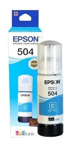 Tintas Epson T504 Ecotank Tinta Continua