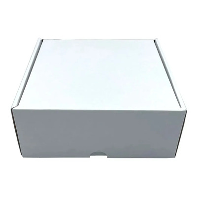 Caja 25 Pz. 20x20x8cm Microcorrugado Blanc | Meses sin interés