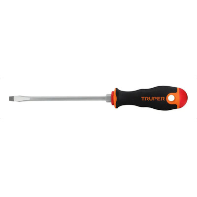 Destornillador Plano 1\u002F4'' X 6'' Comfort Grip Truper 14000 DR-1\u002F4X6B | MercadoLibre