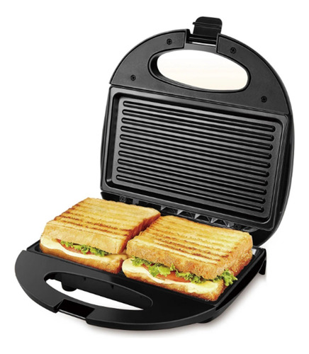 Plancha Sandwichera Electrica Tostadora Multiuso Tipo Grill 