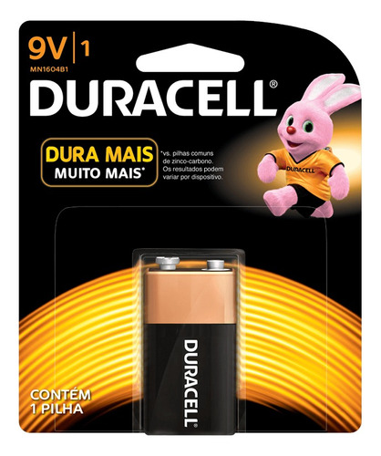 Bateria Alcalina 9v Duracell 