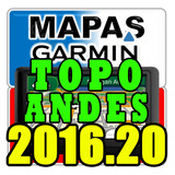 Mapa Topo Andes Chile / Gps Garmin Original Curvas De Nivel