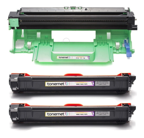 2 Toner Tn1060 E 1 Fotocondutor Dr1060 Drum Dr1060 Novo