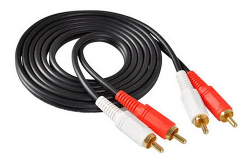 Cable 2 Rca A 2 Rca De 1,5 Mts (rojo Y Blanco) - Vte Lopez