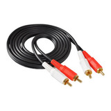 Cable 2 Rca A 2 Rca De 1,5 Mts (rojo Y Blanco) - Vte Lopez