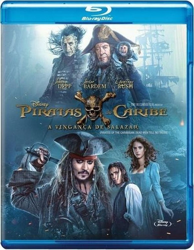 Blu-ray Piratas Do Caribe: A Vingança De Salazar - Lacrado