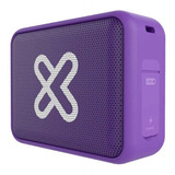 Parlante Klip Xtreme Nitro Kbs-025 Tws Bluetooth Morado