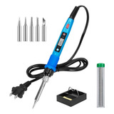 Kit De Soldador, 80w 110v Lcd Digital Soldering Iron Kit ...