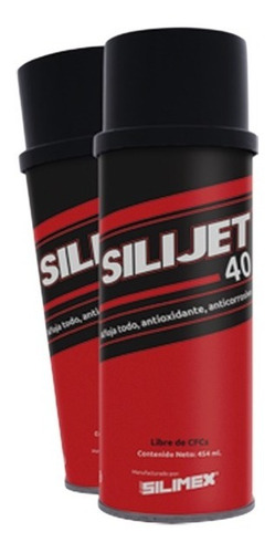 Aflojatodo Lubricante Antioxidante Silimex Silijet40 454 Ml