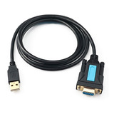 Adaptador Usb A Rs232 Con Chip Pl2303 Usb2.0 Macho A Rs232 F