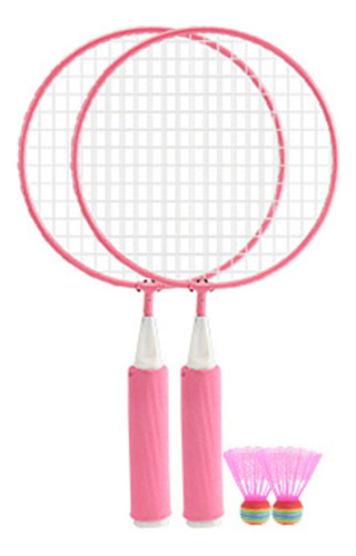 Juego De Raquetas De Bádminton Para Niños, De Malla Grande,