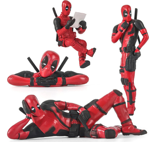 Accesorio Decorativo Deadpool Para Moto Rzr Auto Bici Figura