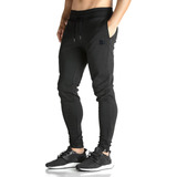 Pantalones Jogger Con Cremallera Para Hombre - Pantalones De