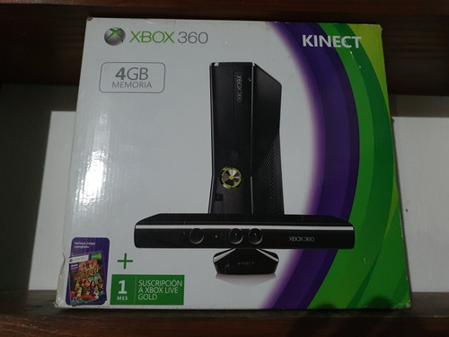 Xbox 360 Slim 4gb Original 