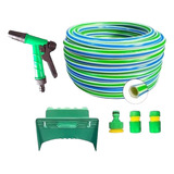 Kit De Riego Completo Manguera 10 M Con Pistola Y Accesorios