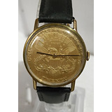 Hermoso Reloj Moneda Suizo Camy Antíguo Y Raro No Mido