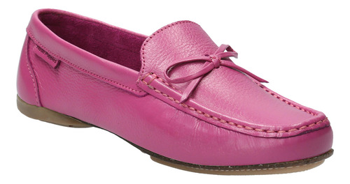 Mocasín Mujer Lia Fucsia