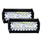 Kit De Faros Luz Blanca 24 Leds 72w Tunelight Camiones/4x4