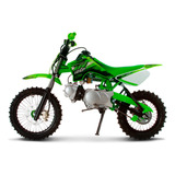 Mini Moto Infantil 125cc Pro Tork Tr 125f Laranja Aro 14/12 Cor Verde