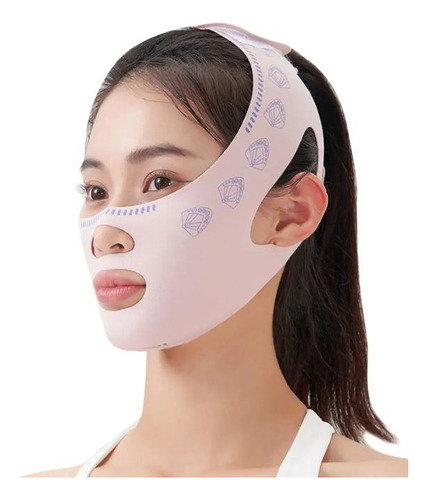 Facial Sleep Mask Lifting Protetor Antirrugas P/ Dormir