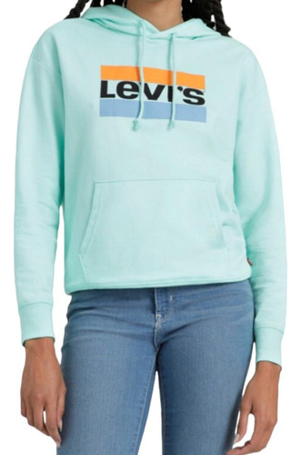 Suadera Hoodie Levis Graphic Para Mujer