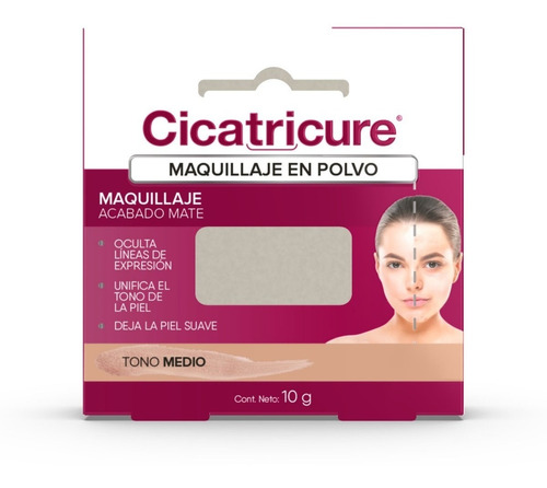 Maquillaje En Polvo Cicatricure Luminosidad Instantánea 10 G