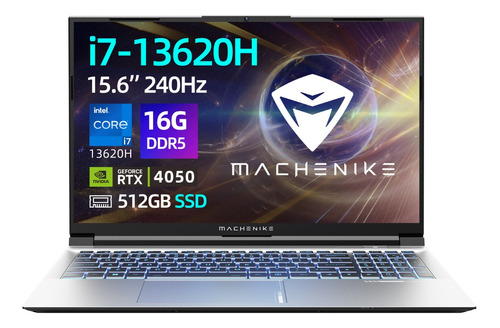 Portátil Gamer I7 13620h Rtx4050 Machenike L15a 16g 512g