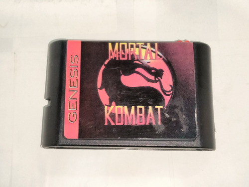 Fita Mega Drive 3 Mortal Kombat Genesis 