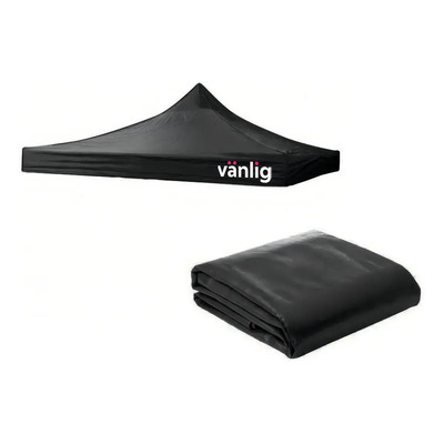 Lona Repuesto Techo Para Toldo Carpa De 3 X 3 Mts Color Negro | MercadoLibre
