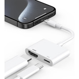 [certificado Mfi] Adaptador Usb C A Hdmi Para iPhone 15 A Tv