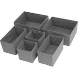 Simple Houseware Caja De Almacenamiento Plegable De Tela Par