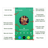 Aplicativo Web Rádio - Painel/whats/ligação - (profissional)