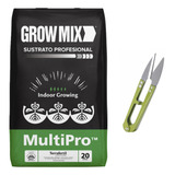 Sustrato Growmix Multipro 20lt Incluye Tijera Poda De Regalo