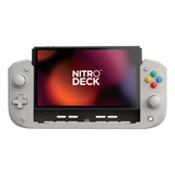 Handheld Pro Para Nintendo Switch Crkd Nitro Deck Gris