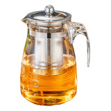 Tetera Té Infusiones Vidrio Con Filtro Acero Inox 750ml