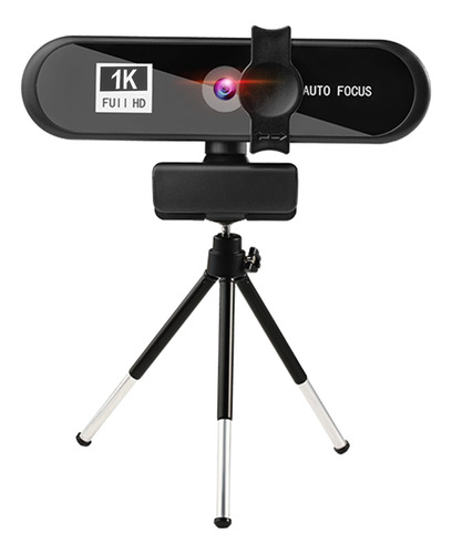 1080p 2k 4k Usb Webcam, Web Cam Autofocus Con Trípode Funda
