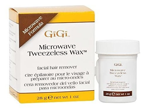 Cera Facial Sin Bandas Gigi, 1 Oz.