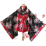 Vestido Princesa Lolita 6 Piezas Sakura Cosplay Maid Dress