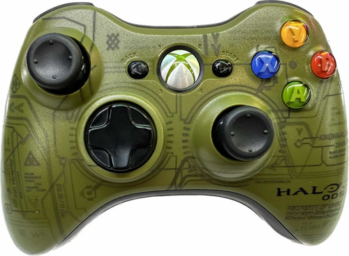 Control Xbox 360 | Edición Halo 3 Verde Original