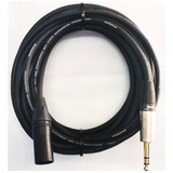 Cable Prosound Italia + Trs Die Hard + Xlr Neutrik Nc3 10mts