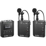 Kit Godox Micrófonos  Inalámbricos 1 Recept + 2 Transmisores