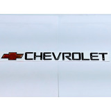 Emblema Chevrolet  Letra Cheyenne Silverado Suburban  Negra