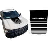 Sticker Calcomanía Cofre Chevrolet Silverado