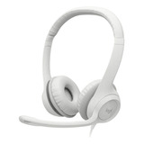 Auriculares Para Pc Headphones Logitech H390 Usb Rex