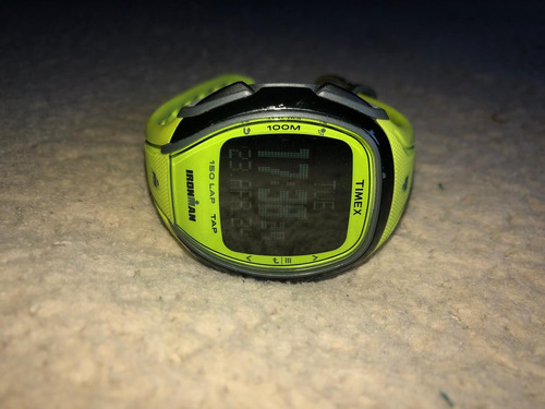 Reloj Timex Ironman Yellow Sleek. 150 Laps, Tw5m08100